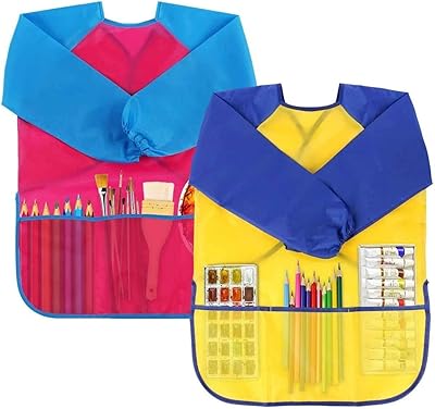 Tablier de dessin pour enfants momo bear, 2 pièces tablier de dessin imperméable pour enfants avec poches, tablier d'art à manches longues pour garçons et filles de 2 3 4 5 6 ans (jaune + rose) 5060855833012. En tant que boutique en ligne généraliste, DIAYTAR COTE D'IVOIRE propose une large gamme de produits pour répondre aux besoins de tous. De la mode à la beauté, en passant par les produits alimentaires, cette boutique en ligne a tout ce qu'il faut pour satisfaire les clients. Les produits sont de haute qualité et les prix sont compétitifs.