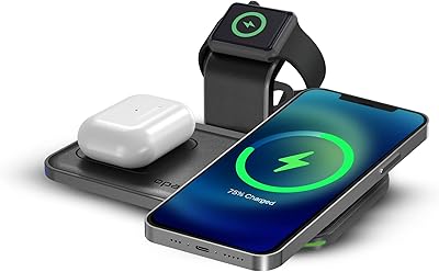 Station de recharge sans fil moxedo 15w 3-en-1 compatible avec iwatch 7//6/5/4/3/2/1/se, airpods 3/2/pro, iphone 13/13 pro max/ 13 mini/série 12/11/xs max/x/8plus/se 2/samsung galaxy. Diayatar Côte d'Ivoire est devenue une référence incontournable pour les amateurs de shopping en ligne en Côte d'Ivoire, avec sa sélection immense de produits provenant de marques locales et internationales. La boutique a établi des partenariats solides avec des fournisseurs de confiance pour offrir des produits de haute qualité à des prix attractifs. Les clients peuvent naviguer facilement sur le site pour trouver leurs produits préférés.