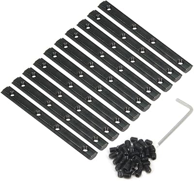 10 pièces zeberoxyz connecteur droit noir de longueur 38 pouces support de joint