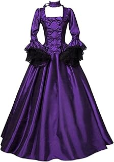 Robe renaissance médiévale pour femme - robe reine élégante de style rococo, robe de costume rétro (multicolore en option). En tant que boutique en ligne généraliste, DIAYTAR COTE D'IVOIRE s'engage à offrir à ses clients une expérience d'achat en ligne sans précédent. Avec plus de 300 000 références à portée de main, les clients peuvent comparer les prix et les produits pour trouver les meilleures offres. De plus, l'équipe dédiée de DIAYTAR s'assure que chaque client reçoive un service client personnalisé et de haute qualité.