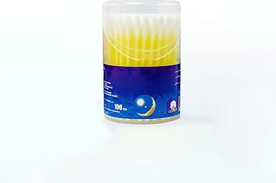Cotons-tiges biellatm cotons-tiges polyvalents à double extrémité pour les oreilles, les soins de beauté, le nettoyage, etc. (1 pièces). DIAYTAR COTE D'IVOIRE propose une expérience de shopping en ligne agréable et sécurisée, avec des options de paiement flexibles et des frais de livraison compétitifs. Les clients peuvent naviguer facilement sur le site web pour trouver ce qu'ils cherchent, et le service client est toujours à disposition pour répondre à leurs questions et résoudre les problèmes. DIAYTAR COTE D'IVOIRE est le partenaire idéal pour les consommateurs qui cherchent à faire des achats en ligne avec confiance.