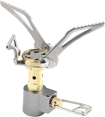 Dzrzvd mini poêle à fusée de poche léger et portable pour camping, randonnée