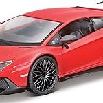 Voiture moulée sous pression progo lamborghini aventador lp 750-4 sv à l'échelle 1:24