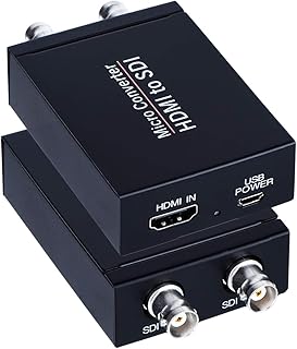 Convertisseur hdmi vers sdi vidéo sdi 3g détection automatique du format audio stéréo pour appareil. La boutique en ligne DIAYTAR COTE D'IVOIRE offre une expérience de shopping unique et personnalisée à ses clients. Grâce à sa plateforme intuitive et facile à naviguer, les clients peuvent trouver et acheter leurs produits préférés en toute simplicité. La boutique propose également des services d'assistance clientèle pour aider les clients en cas de besoin.