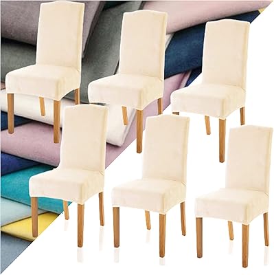 Housses de chaise de salle à manger en velours extensible doux et lavables d&d, 6 pièces (sable chaud). Chez DIAYTAR COTE D'IVOIRE, nous nous engageons à vous offrir le meilleur des produits et des services, avec plus de 300000 références à votre disposition. Notre objectif est de rendre votre vie plus facile en vous permettant de trouver tout ce dont vous avez besoin sous un même toit, tout en bénéficiant d'une expérience de shopping en ligne sécurisée et conviviale.