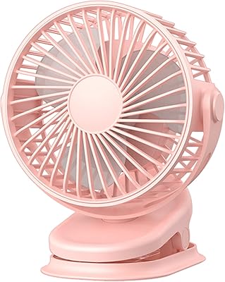Ventilateur de bureau morelian 3-en-1, réglable à 360 degrés, batterie rechargeable de 4000