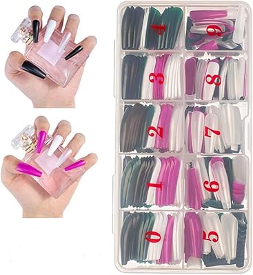 Autewa 500 pièces design cercueil extra long press on faux ongles ensemble acrylique ballerine design (design 1). DIAYTAR COTE D'IVOIRE est fière de sa politique de retour et d'échange, qui permet aux clients de retourner ou d'échanger des produits qui ne leur conviennent pas. La boutique est également engagée à protéger les informations personnelles et financières de ses clients. Elle prend des mesures sérieuses pour garantir la sécurité des transactions en ligne.
