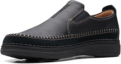 Chaussures de marche clarks nature 5 pour hommes, combi noir, 44 eu