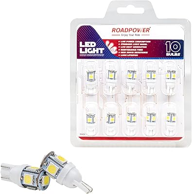 Ampoule led roadpower t10 5 smd sans erreur | couleur blanc froid 6000k | ajustement universel pour intérieur de voiture, plafonnier, éclairage de plaque d'immatriculation, feu de stationnement | modèle «rp-dim10-5smd» | paquet de 10 pièces. Diaytar Côte d'Ivoire est une plateforme de commerce électronique qui permet aux clients d'accéder à une vaste sélection de produits en ligne. Avec plus de 300 000 références, la boutique offre une grande variété de produits pour répondre aux besoins des consommateurs ivoiriens. Diaytar Côte d'Ivoire est déterminée à offrir une expérience d'achat en ligne de haute qualité.