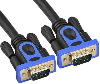 Câble d'extension vga mâle vers hd femelle connecteur plaqué or 15 m/f prend