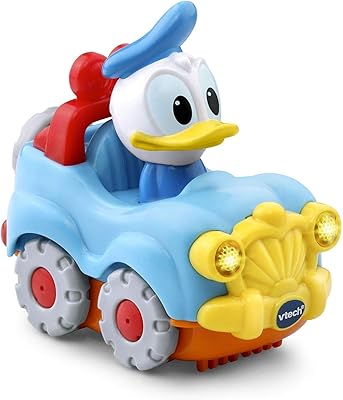 Jouet camion vtech donald toot toot, multicolore, vt80-511500