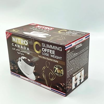 Café nitro canada 7 en 1 pour perdre du poids (12 sachets). DIAYTAR COTE D'IVOIRE est une plateforme de commerce électronique qui propose une grande variété de produits, allant des produits alimentaires aux produits électroniques en passant par les vêtements et les accessoires. Avec plus de 300 000 références, les clients peuvent trouver tout ce dont ils ont besoin sur une seule plateforme. La boutique en ligne est facile à utiliser et offre une expérience d'achat en ligne agréable.