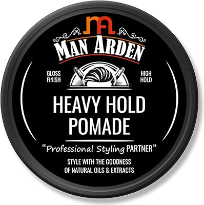 Crème coiffante extra tenue professionnelle man arden pour une finition brillante, tenue élevée