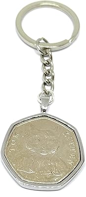Porte-clés beatrix potter 50p tom kitten en plaqué argent - pièce en circulation tom kitten, 20 mm, argent, autre type de fermoir. Avec plus de 300 000 références disponibles, DIAYTAR COTE D'IVOIRE est la boutique en ligne idéale pour les habitants de Côte d'Ivoire. La boutique propose des produits de qualité à des prix compétitifs, ce qui la rend très attrayante pour les clients. De plus, son statut de leader en Côte d'Ivoire garantit une expérience d'achat en ligne de haute qualité.