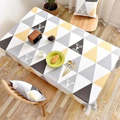 Nappe kihlens imperméable en pvc résistante à l'huile, sans plis, anti-poussière, rectangulaire, 55 x 70 pouces (triangle gris 140 x 180 cm). La boutique en ligne DIAYTAR COTE D'IVOIRE s'est imposée comme leader sur le marché ivoirien, proposant à ses clients une expérience d'achat en ligne enrichissante et sécurisée. Avec une offre de plus de 300000 articles, elle répond aux attentes des consommateurs ivoiriens en leur offrant une gamme étendue de produits de qualité à des prix compétitifs.