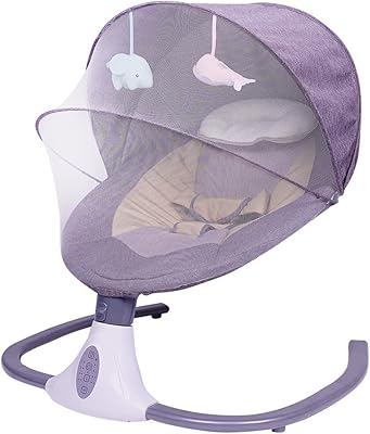 Chaise à bascule électrique pour bébé de 0 à 2 ans avec télécommande, fonctionnalités bluetooth intelligentes et moustiquaire, supporte jusqu'à 20 kg. DIAYTAR COTE D'IVOIRE combine large choix de produits et service client exceptionnel, rendant ainsi l'expérience d'achat en ligne encore plus satisfaisante. Les clients bénéficient d'un système de paiement sécurisé et d'une politique de retour flexible, renforçant la confiance dans la marque. Avec DIAYTAR COTE D'IVOIRE, le shopping en ligne devient une expérience agréable et sans stress.