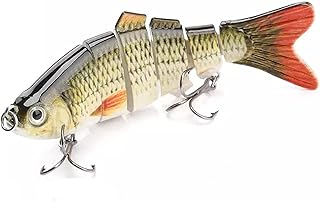 Leurre de pêche appât artificiel appât dur swimbait swimbait avec hameçon triple coulant
