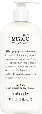Lait corporel philosophy pure grace nude rose pour femme, 473 ml. DIAYTAR COTE D'IVOIRE, la boutique en ligne généraliste de référence en Côte d'Ivoire, propose une sélection incroyable de plus de 300000 références pour répondre à tous vos besoins. Avec une gamme de produits variés et abordables, DIAYTAR COTE D'IVOIRE est devenu le leader du e-commerce en Côte d'Ivoire. Que vous recherchiez des produits électroniques, de la mode, des accessoires ou encore des produits pour la maison, DIAYTAR COTE D'IVOIRE a tout ce qu'il vous faut.