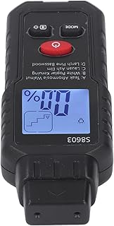 Testeur d'humidité du bois, testeur d'humidité du bois léger avec écran lcd, matériau