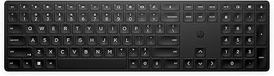 Clavier sans fil programmable hp 450 - fin pleine taille avec pavé numérique