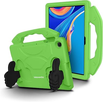 Housse de protection légère antichoc avec poignée convertible et béquille pour enfants compatible