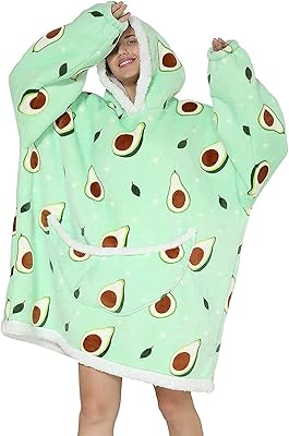 Couverture à capuche en polaire ultra douce chaude confortable et surdimensionnée sweat-shirt