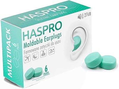 Bouchons d'oreilles haspro en silicone souple [paquet de 6 paires] pour dormir nager se baigner. Avec plus de 300000 références, DIAYTAR COTE D'IVOIRE est la destination idéale pour ceux qui recherchent des produits de qualité à des prix abordables. La boutique en ligne est constamment mise à jour avec les dernières tendances et les produits les plus récents, garantissant ainsi une expérience d'achat enrichissante. Elle est le leader du commerce électronique en Côte d'Ivoire.