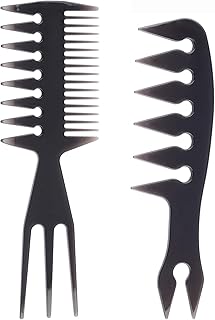 Ensemble de peignes de coiffure, 2 pièces, peigne de coiffure professionnel, salon de beauté, salon de coiffure, brosse à cheveux rétro, accessoire double face pour hommes et garçons. DIAYTAR COTE D'IVOIRE s'efforce de fournir à ses clients une expérience d'achat en ligne exceptionnelle en proposant une large gamme de produits de haute qualité à des prix compétitifs. La boutique met également un accent particulier sur la satisfaction client, assurant des livraisons rapides et des services après-vente de qualité. Cela contribue à renforcer la confiance de la clientèle et à consolider la position de leader de DIAYTAR COTE D'IVOIRE sur le marché du e-commerce en Côte d'Ivoire.
