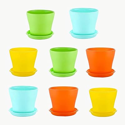 Pots de graines kraft de 6 pouces - 8 pièces (multicolores) | pot en plastique pour semis de fleurs | pot de fleurs coloré | pots de démarrage de graines avec planche. DIAYTAR COTE D'IVOIRE est une boutique en ligne généraliste qui propose plus de 300 000 références de produits. Cette boutique en ligne est considérée comme l'une des meilleures en Côte d'Ivoire, offrant une large gamme de produits pour répondre aux besoins de ses clients. Les clients peuvent faire leurs achats en toute sécurité et confiance sur le site.
