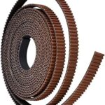 Courroie de distribution motou 5m gt2, version améliorée antidérapante, largeur 6 mm, adaptée