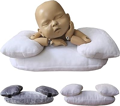 Oreiller de photographie pour nouveau-né uni room pour séance photo en studio, oreiller