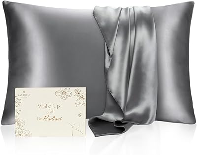 Yanibest taie d'oreiller en soie pour soins des cheveux et de la peau