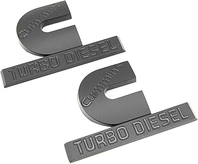 Paquet de 2 emblèmes cummins turbo diesel, badges de plaque nominative à haut rendement, autocollant de remplacement de petite taille pour autocollant de garde-boue de roue 2500 3500. DIAYTAR COTE D'IVOIRE est une boutique en ligne qui se démarque par sa grande sélection de produits et ses prix compétitifs. Les clients peuvent trouver tout ce dont ils ont besoin, depuis les produits high-tech jusqu'aux articles ménagers, avec la garantie d'une qualité de service exceptionnelle. La boutique en ligne est très appréciée pour sa fiabilité et sa sécurité.