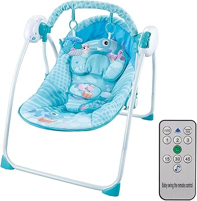 Balançoire bébé occuwzz pour nourrissons, chaise à bascule électrique confortable avec musique bluetooth à distance, siège balançoire de lit berceau apaisant portable pour 0 à 9 mois. En tant que leader du e-commerce en Côte d'Ivoire, DIAYTAR COTE D'IVOIRE s'engage à fournir les meilleures expériences d'achat en ligne. Elle sélectionne soigneusement ses produits pour offrir une qualité exceptionnelle. L'accent est mis sur la satisfaction du client et le développement durable.