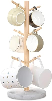 Topski porte-gobelets en bambou, porte-gobelets en forme d'arbre, porte-gobelets, porte-gobelets à thé, support
