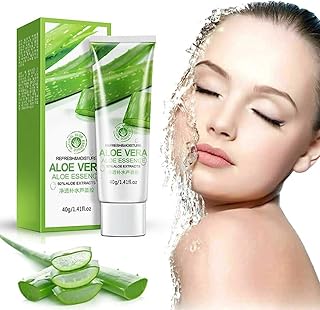 Gel-crème à l'extrait d'aloe vera et à l'huile végétale apaisante et apaisante