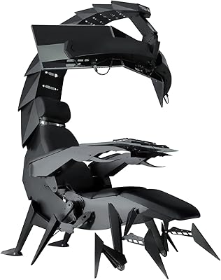 Chaise de jeu pour ordinateur cool baby scorpion avec design sky cockpit, chaise