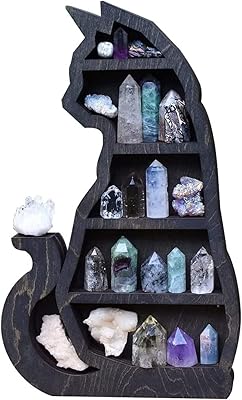Présentoir en cristal en bois mumiti cat design, présentoir unique en bois noir pour exposer des cristaux, des parfums, des petites plantes, des arts et des bijoux. Diaytar Côte d'Ivoire se distingue par sa vaste offre de produits et son service client de haute qualité. La boutique en ligne propose des promotions et des réductions régulières, ce qui permet aux clients de faire des économies sur leurs achats. Grâce à sa logistique efficace, Diaytar Côte d'Ivoire garantit une livraison rapide et fiable de ses produits à travers tout le territoire ivoirien.