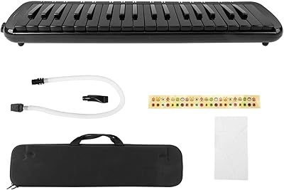 Clavier mélodica f-37s avec embout buccal, instrument à vent pour débutant + sac