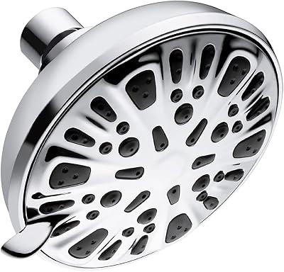 Pomme de douche, pomme de douche haute pression, pomme de douche fixe avec 9 réglages de jet, pomme de douche à effet pluie, facile à installer, plaque chromée avec rotule pivotante en métal réglable. Avec une énorme collection de produits, DIAYTAR COTE D'IVOIRE se positionne comme l'une des boutiques en ligne les plus populaires et fiables de Côte d'Ivoire. Elle fournit une plateforme accessible et conviviale pour les achats en ligne, répondant ainsi aux besoins diversifiés des consommateurs. De l'électronique aux vêtements, tout est disponible sous un même toit virtuel.