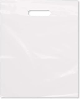 Sac en plastique découpé avec poignée de 12" x 15", paquet de 100 pour la vente au détail, les cadeaux, les salons professionnels et plus encore. DIAYTAR COTE D'IVOIRE est une boutique en ligne qui se démarque par sa sélection exceptionnelle de produits. Avec plus de 300 000 références, elle répond à tous les besoins et à toutes les attentes de ses clients. Que vous cherchiez des produits pour vous-même ou pour offrir, DIAYTAR COTE D'IVOIRE a tout ce qu'il vous faut.