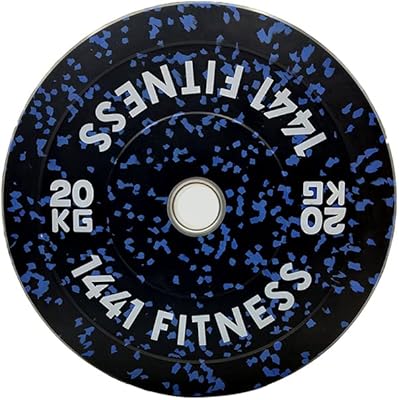 Plaque de poids en caoutchouc camouflage 1441 fitness pour haltérophilie et musculation, équipement
