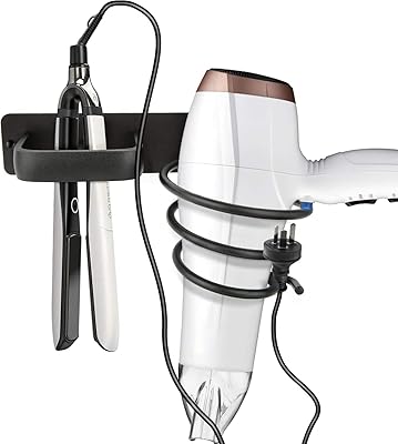 Support de sèche-cheveux, support de sèche-cheveux mural, peu encombrant et facile à installer, organisateur d'outils de cheveux de salle de bain de chambre à coucher pour sèche-cheveux, fer plat et baguette à friser. DIAYTAR COTE D'IVOIRE est une boutique en ligne qui valorise la satisfaction de ses clients, en proposant des offres promotionnelles et des rabais régulièrement. Avec son équipe de service client dédiée, les clients reçoivent une assistance personnalisée pour une expérience d'achat en ligne exceptionnelle.