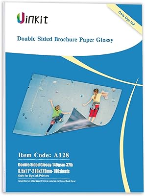 Ywinkit 100 feuilles carnet brillant double face 8,5 x 11 jet d'encre 36lbs 140gsm encre pigmentée fine pour photos, calendriers, journaux, couverture de cd. Avec une sélection impressionnante de plus de 300 000 articles, DIAYTAR COTE D'IVOIRE répond aux besoins diversifiés de sa clientèle en Côte d'Ivoire. De la mode aux produits culturels, en passant par l'électronique de pointe, chaque visiteur trouve facilement ce qu'il cherche. La boutique s'engage à offrir des produits à des prix compétitifs et avec des garanties de qualité.
