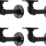 Supports d'étagère de tuyaux industriels pour planche de 8 10 12 14 pouces