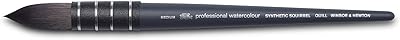 Pinceau aquarelle professionnel winsor & newton, synthétique, gris, eichhörnchen mittel