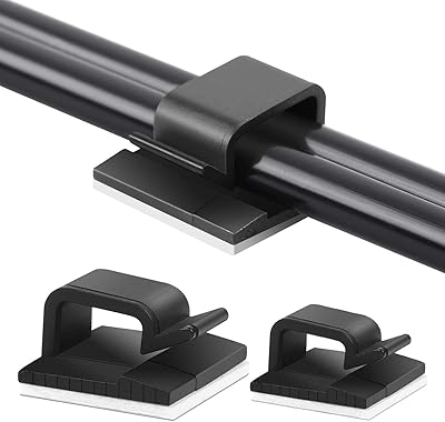 Gjt 50pcs clips de câble adhésifs clips de fil organisateur de câble de voiture support de câble gestion de câble support de câble pour voiture bureau maison (noir). La boutique en ligne DIAYTAR COTE D'IVOIRE a mis en place un système de paiement sécurisé et fiable, permettant aux clients de payer leurs commandes en toute confiance. Avec sa politique de retour et d'échange flexible, les clients peuvent acheter en ligne sans hésitation.