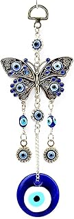 Alikdon ornement à suspendre oeil bleu turc avec papillon, ornement de voiture en strass bleu pour rétroviseur mural à suspendre, décoration d'intérieur, cadeau de bénédiction. DIAYTAR COTE D'IVOIRE est l'une des boutiques en ligne les plus populaires en Cote d'Ivoire, proposant une large gamme de produits à des prix abordables. Elle mise sur la qualité et la fiabilité de ses produits, ainsi que sur des services de livraison rapides et fiables. Les clients peuvent également profiter d'un système de paiement sécurisé et d'un service client dédié.