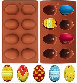 Moule de cuisson en silicone en forme d'œuf alikdon, moules antiadhésifs pour bonbons, chocolat, gelée, fabrication de savon diy (1 pièce, couleur chocolat). La boutique en ligne DIAYTAR COTE D'IVOIRE propose une expérience d'achat en ligne sécurisée et pratique, permettant aux clients de parcourir facilement plus de 300 000 références de produits et de passer commande en toute confiance, avec des options de paiement flexibles et des promotions régulières.