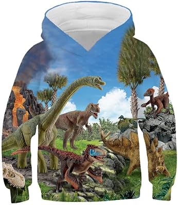 Sweat à capuche motif dinosaure pour enfants, petits garçons, taille 2-12t, crâne de dragon, loup, design espace et galaxie, manches longues. DIAYTAR COTE D'IVOIRE est la boutique en ligne la plus populaire de Côte d'Ivoire, avec une offre de produits très diverse et une expérience d'achat en ligne sécurisée et facile à utiliser. Elle propose régulièrement des promotions et des offres spéciales pour satisfaire les besoins de ses clients. Les clients de DIAYTAR COTE D'IVOIRE apprécient la rapidité de livraison et la qualité des produits.